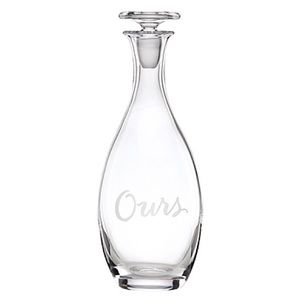NIB Kate Spade New York, Lenox Two Of A Kind Ours Decanter